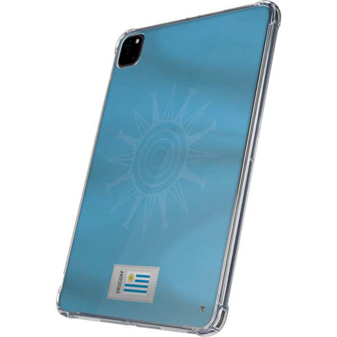 Uruguay Soccer Flag iPad Pro 11in (2024) Clear Case